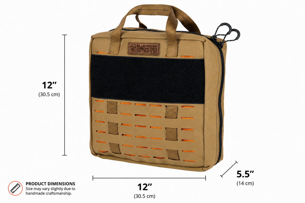 Blue Ridge Overland Gear Tool Bag | Triple Run