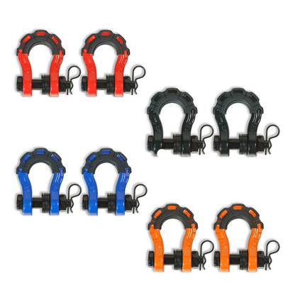 MOJAB 3/4” Forged Steel D-shackle set 8 Ton