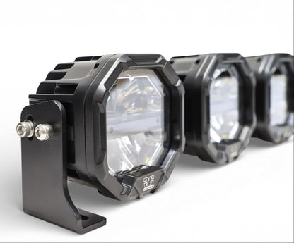 10 Light U-Con Interlocking Off Road LED Pod With Amber or White DRL Running Light