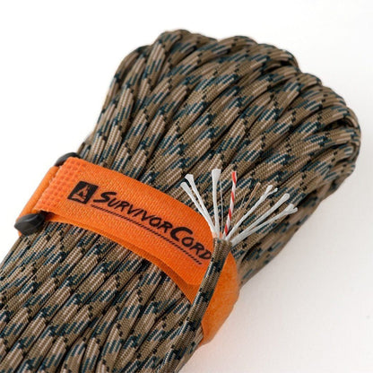 Forest-Camo SurvivorCord – 620 lb Survival Paracord & 550 Cord