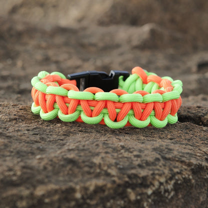 Reflective-Orange SurvivorCord – 550 Paracord Survival Cord