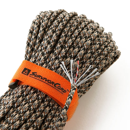 Snakeskin SurvivorCord – 3-in-1 Survival Paracord & 550 Cord