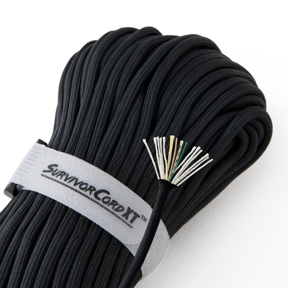SurvivorCord XT 750 Paracord – 100 ft USA-Made Survival Paracord