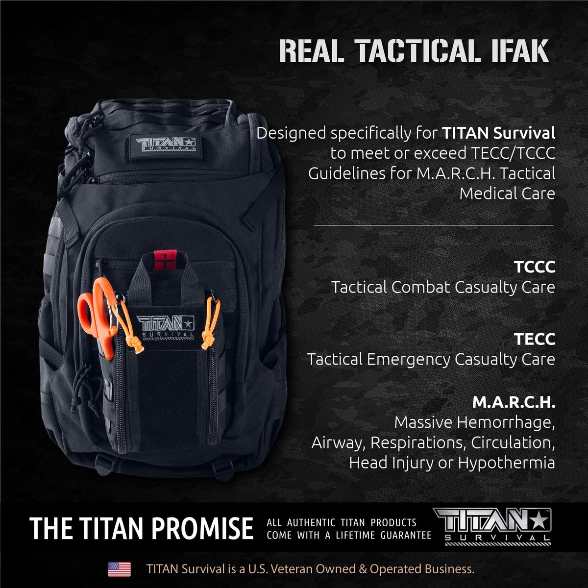 Individual First Aid Kit (IFAK) - 2x Windlass Tourniquets